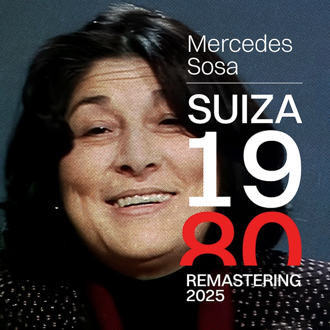 Portada Album Mercedes Sosa Suiza 1980 Remastering 2025