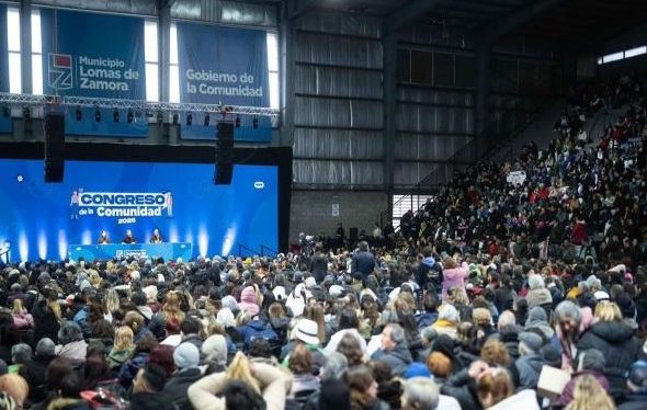 Más de 6.000 vecinos participaron del Congreso de la Comunidad de Lomas de Zamora.