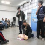 Capacitación en RCP para estudiantes del Instituto San Bonifacio.
