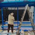 Más de 120 refugios de colectivos fueron renovados en distintos Barrios de Lomas de Zamora.