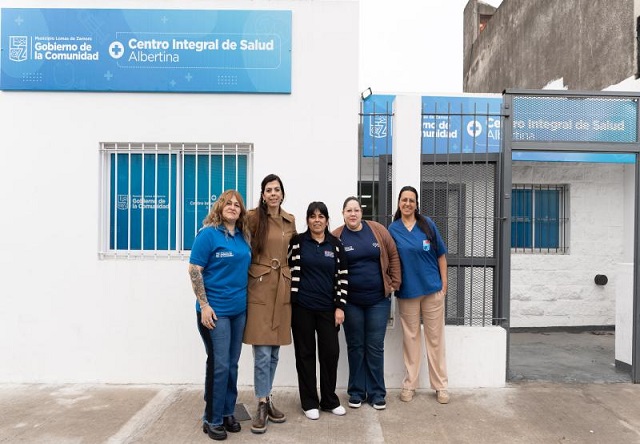 ALBERTINA: Renovaron el CIS y sumaron nuevos espacios para mejorar la atención Sanitaria.
