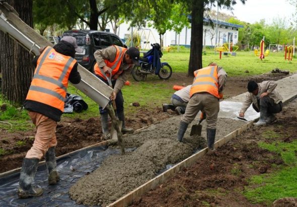 Lomas de Zamora amplía el plan de renovación de veredas con nuevas obras en San José y Fiorito.