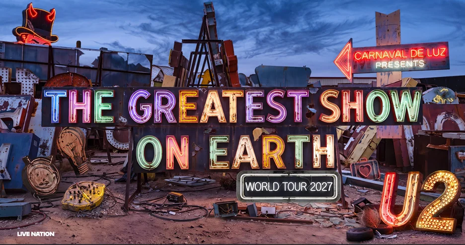 U2 vuelve a la Argentina en 2027: dos noches en River y una gira mundial que promete hacer historia.